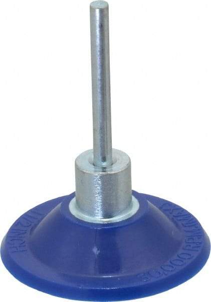 Value Collection - 1-1/2" Diam Adhesive/PSA Disc Backing Pad - 1/8" Shank Diam, 15,000 RPM - Benchmark Tooling