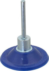 Value Collection - 1-1/2" Diam Adhesive/PSA Disc Backing Pad - 1/8" Shank Diam, 15,000 RPM - Benchmark Tooling