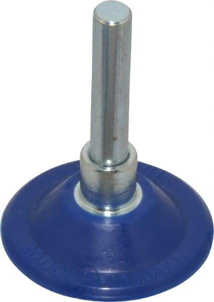 Value Collection - 1-1/2" Diam Adhesive/PSA Disc Backing Pad - 1/4" Shank Diam, 15,000 RPM - Benchmark Tooling