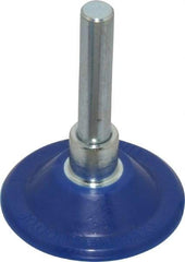 Value Collection - 1-1/2" Diam Adhesive/PSA Disc Backing Pad - 1/4" Shank Diam, 15,000 RPM - Benchmark Tooling