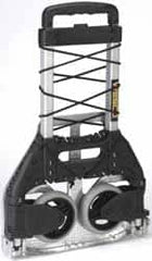 Wesco Industrial Products - 110 Lb Capacity 41" OAH Hand Truck - Single Grip Handle, Aluminum & Plastic - Benchmark Tooling