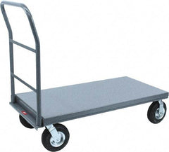 Jamco - 1,200 Lb Capacity Platform Truck - Steel Deck, 72" OAW, 12" Platform Height - Benchmark Tooling