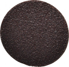 Made in USA - 1-1/2" Diam, 60 Grit Aluminum Oxide Adhesive PSA Disc - Exact Industrial Supply