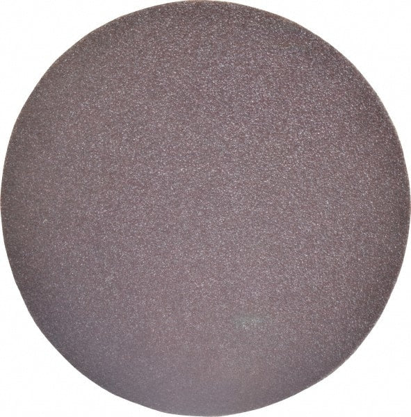 Made in USA - 6" Diam, 60 Grit Aluminum Oxide PSA Disc - Benchmark Tooling