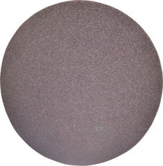 Made in USA - 6" Diam, 60 Grit Aluminum Oxide PSA Disc - Benchmark Tooling