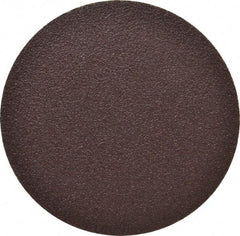 Made in USA - 8" Diam, 36 Grit Aluminum Oxide Adhesive PSA Disc - Very Coarse Grade, X Weighted Cloth Backing, For Low Speed Dual-Action Sanders, Random Orbital Sanders - Benchmark Tooling