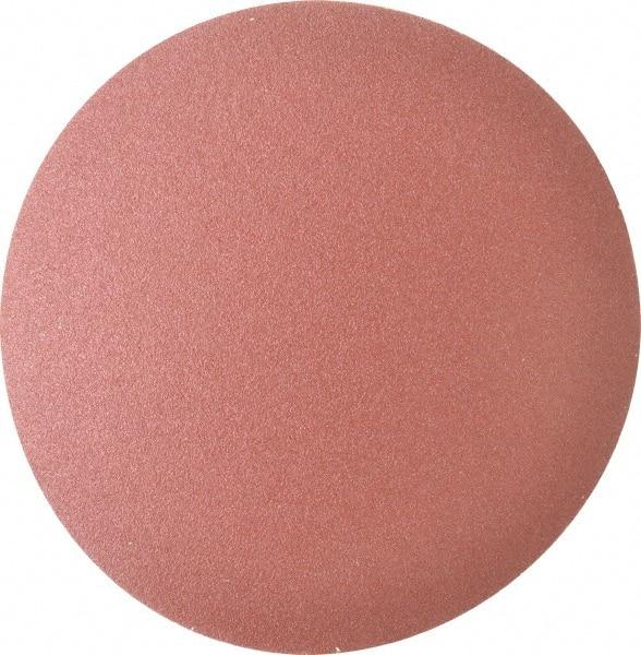 Made in USA - 8" Diam, 80 Grit Aluminum Oxide Adhesive PSA Disc - Medium Grade, X Weighted Cloth Backing, For Low Speed Dual-Action Sanders, Random Orbital Sanders - Benchmark Tooling