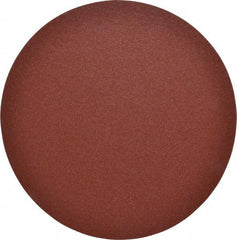 Made in USA - 12" Diam, 80 Grit Aluminum Oxide Adhesive PSA Disc - Medium Grade, X Weighted Cloth Backing, For Low Speed Dual-Action Sanders, Random Orbital Sanders - Benchmark Tooling