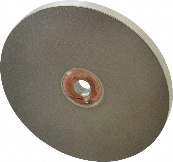 Accu-Finish - 6" Diam, 1/2" Hole Size, 1/2" Overall Thickness, 260 Grit, Tool & Cutter Grinding Wheel - Very Fine Grade, Diamond - Benchmark Tooling
