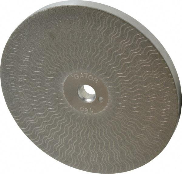 Accu-Finish - 6" Diam, 1/2" Hole Size, 1/2" Overall Thickness, 180 Grit, Tool & Cutter Grinding Wheel - Very Fine Grade, Diamond - Benchmark Tooling