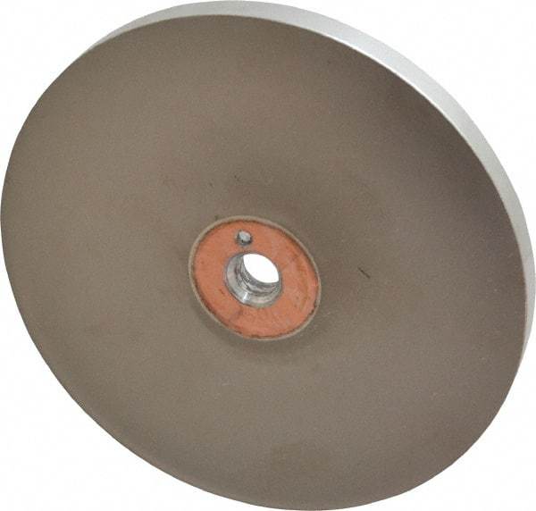 Accu-Finish - 6" Diam, 1/2" Hole Size, 1/2" Overall Thickness, 600 Grit, Tool & Cutter Grinding Wheel - Super Fine Grade, Diamond - Benchmark Tooling