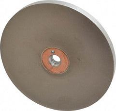 Accu-Finish - 6" Diam, 1/2" Hole Size, 1/2" Overall Thickness, 600 Grit, Tool & Cutter Grinding Wheel - Super Fine Grade, Diamond - Benchmark Tooling