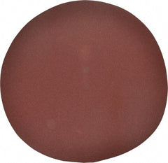 Made in USA - 20" Diam, 60 Grit Aluminum Oxide Adhesive PSA Disc - Benchmark Tooling