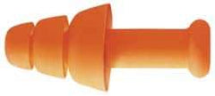 Howard Leight - Reusable, Corded, 25 dB, Flange Earplugs - Orange, 100 Pairs - Benchmark Tooling