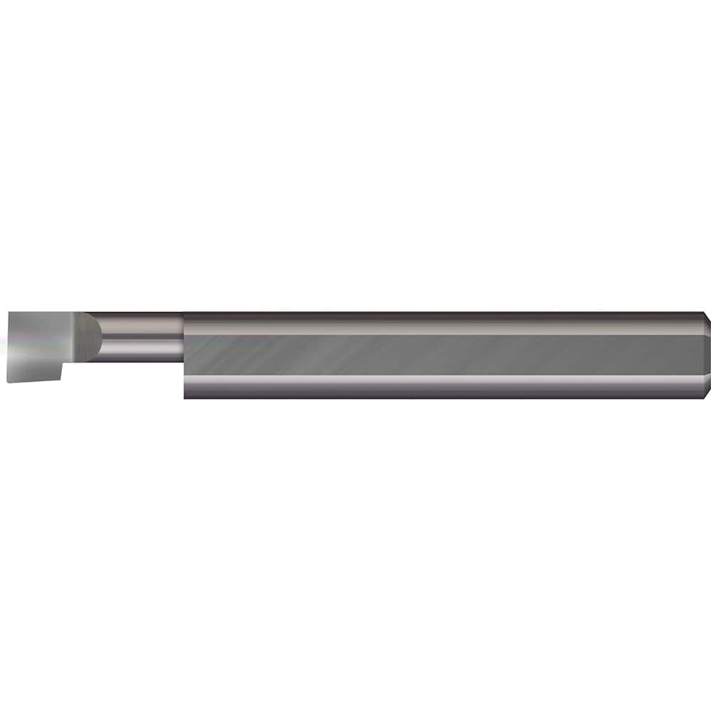 Micro 100 - Boring Bars; Minimum Bore Diameter (Decimal Inch): 0.1200 ; Maximum Bore Depth (Decimal Inch): 0.2500 ; Maximum Bore Depth (Inch): 1/4 ; Material: Solid Carbide ; Boring Bar Type: Boring ; Shank Diameter (Decimal Inch): 0.1875 - Exact Industrial Supply