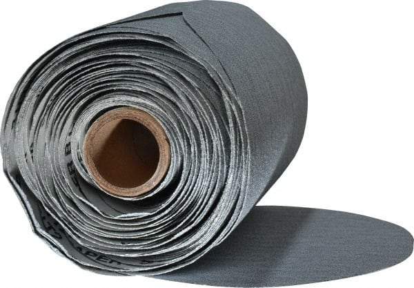 Made in USA - 5" Diam, 80 Grit Silicon Carbide Adhesive PSA Disc - Medium Grade, B Weighted Paper Backing, For Low Speed Dual-Action Sanders, Random Orbital Sanders - Benchmark Tooling