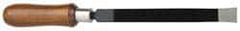 Value Collection - Hand Deburring Rectangle Tool - Steel Blade, 6" Blade Length, 10" OAL - Benchmark Tooling