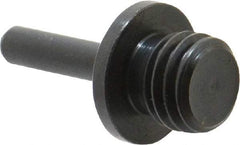 Value Collection - 1/4" Max Diam, Abrasive Disc Adapter - 5/8-11, 1-3/4" Long - Benchmark Tooling