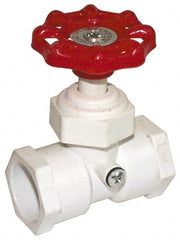 Legend Valve - 3/4" Pipe, 100 psi WOG Rating, PVC Stop & Waste Valve - Benchmark Tooling