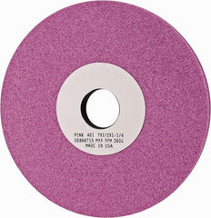 Grier Abrasives - 7" Diam x 1-1/4" Hole x 1/2" Thick, I Hardness, 46 Grit Surface Grinding Wheel - Benchmark Tooling