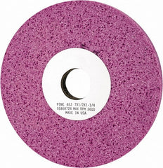 Grier Abrasives - 7" Diam x 1-1/4" Hole x 1/2" Thick, J Hardness, 46 Grit Surface Grinding Wheel - Benchmark Tooling