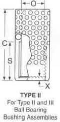 Dayton Lamina - 2-1/2" ID, Ball Bearing Cage - 8-3/4" OD - Benchmark Tooling