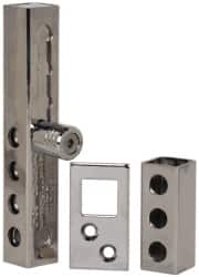 American Lock - 2-3/8" Long x 3/4" Wide, Locking Slide Bolt Hasp - Hardened Steel - Benchmark Tooling