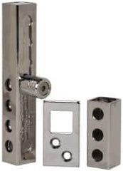 American Lock - 2-3/8" Long x 3/4" Wide, Locking Slide Bolt Hasp - Hardened Steel - Benchmark Tooling