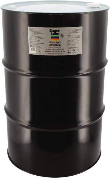 Synco Chemical - 55 Gal Drum, Synthetic Gear Oil - -45°F to 450°F, ISO 150 - Benchmark Tooling