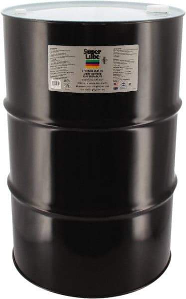 Synco Chemical - 55 Gal Drum, Synthetic Gear Oil - -45°F to 450°F, ISO 320 - Benchmark Tooling