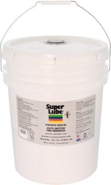 Synco Chemical - 5 Gal Pail, Synthetic Gear Oil - -45°F to 450°F, ISO 460 - Benchmark Tooling