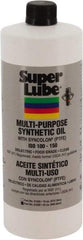 Synco Chemical - 1 Qt Bottle Synthetic Multi-Purpose Oil - -42.78 to 232.22°F, SAE 85W, ISO 150, 681.5 SUS at 40°C, Food Grade - Benchmark Tooling