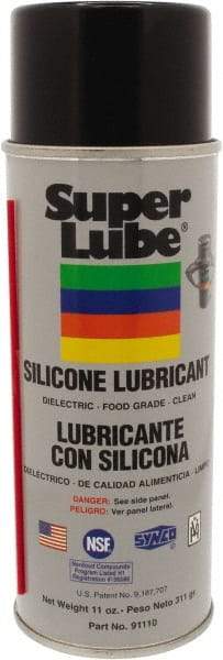 Synco Chemical - 11 oz Aerosol Silicone Lubricant - Food Grade - Benchmark Tooling