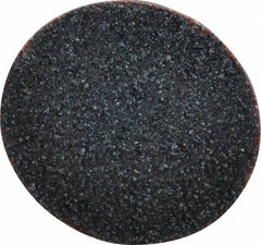 Norton - 1-1/2" Disc Diam, 50 Grit, Zirconia Alumina Quick Change Disc - Type S Attaching System, Coated, Brown, Coarse Grade, R821 Series - Benchmark Tooling