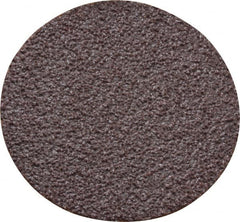 Norton - 1-1/2" Disc Diam, 60 Grit, Aluminum Oxide Quick Change Disc - Type S Attaching System, Coated, Brown, Medium Grade, R228 Series - Benchmark Tooling