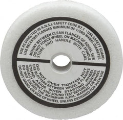 Grier Abrasives - 46 Grit Aluminum Oxide Type 1 Internal Grinding Wheel - 2-1/2" Diam x 3/8" Hole x 3/8" Thick, 12,987 Max RPM, Coarse Grade, J Hardness, Vitrified Bond - Benchmark Tooling