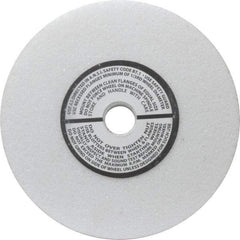 Grier Abrasives - 60 Grit Aluminum Oxide Type 1 Internal Grinding Wheel - 4" Diam x 1/2" Hole x 1/2" Thick, 8,100 Max RPM, Medium Grade, K Hardness, Vitrified Bond - Benchmark Tooling