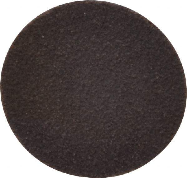 Norton - 1" Disc Diam, 100 Grit, Aluminum Oxide Quick Change Disc - Type S Attaching System, Coated, Brown, Fine Grade, R228 Series - Benchmark Tooling