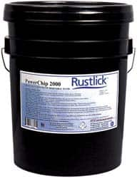 Rustlick - Rustlick PowerChip 2000, 5 Gal Pail Cutting & Grinding Fluid - Synthetic, For Machining, Sawing - Benchmark Tooling