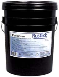 Rustlick - Rustlick PowerSaw, 5 Gal Pail Sawing Fluid - Synthetic, For Band Sawing, Circular Sawing, Grinding - Benchmark Tooling