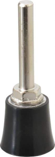 Norton - 1" Diam Quick-Change Type S Disc Backing Pad - 1/4" Shank Diam, Medium Density, 40,000 RPM, Speed-Lok TS Compatible - Benchmark Tooling