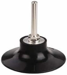 Norton - 3" Diam Quick-Change Type S Disc Backing Pad - 1/4" Shank Diam, Medium Density, 20,000 RPM, Speed-Lok TS Compatible - Benchmark Tooling