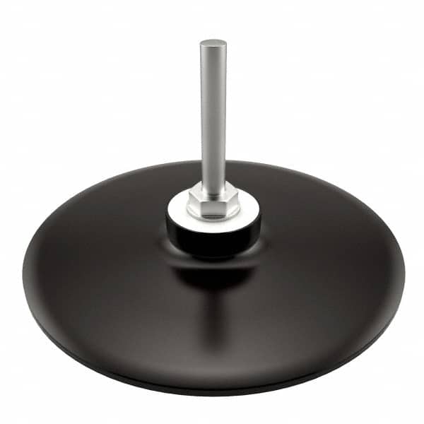 Norton - 4" Diam Quick-Change Type S Disc Backing Pad - 1/4" Shank Diam, Medium Density, 12,000 RPM, Speed-Lok TS Compatible - Benchmark Tooling