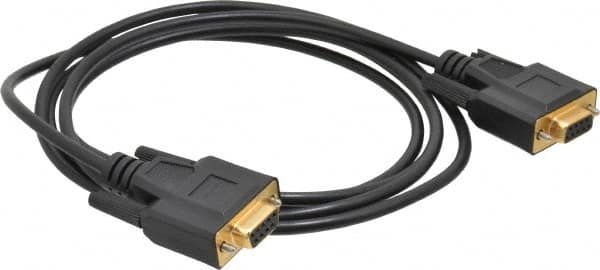 Tripp-Lite - 6' Long, DB9/DB9 Computer Cable - Black, Female x Female - Benchmark Tooling