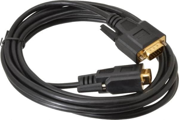 Tripp-Lite - 10' Long, HD15/HD15 Computer Cable - Black, Male x Male - Benchmark Tooling