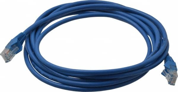 Tripp-Lite - Cat5e, 1 Wire, 350 MHz, Unshielded Network & Ethernet Cable - Blue, PVC, 10' OAL - Benchmark Tooling