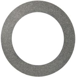Made in USA - 0.1mm Thick, 25mm Inside x 36mm OD, Round Shim - 7/8" Screw, Uncoated 302/304 Stainless Steel - Benchmark Tooling