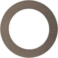 Made in USA - 0.2mm Thick, 14mm Inside x 20mm OD, Round Shim - 1/2" Screw, Uncoated 302/304 Stainless Steel - Benchmark Tooling