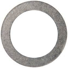 Made in USA - 0.2mm Thick, 20mm Inside x 28mm OD, Round Shim - 3/4" Screw, Uncoated 302/304 Stainless Steel - Benchmark Tooling