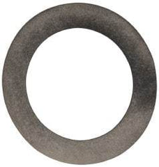Made in USA - 0.3mm Thick, 12mm Inside x 18mm OD, Round Shim - 7/16" Screw, Uncoated 302/304 Stainless Steel - Benchmark Tooling